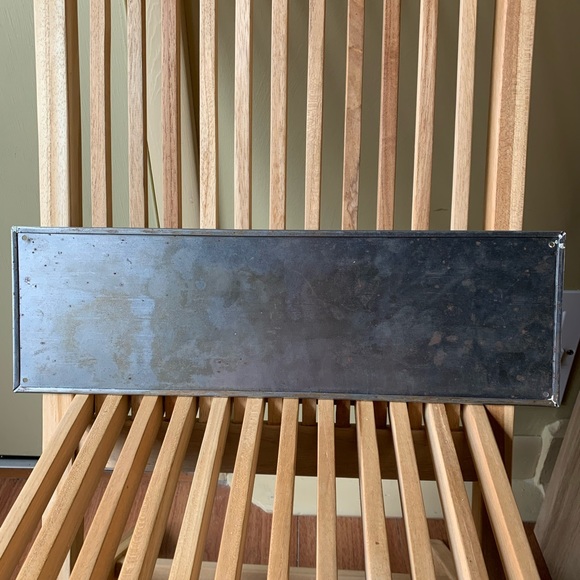 ANTHROPOLOGIE Cafe Metal sign Mummert Sign Co - Picture 2 of 6